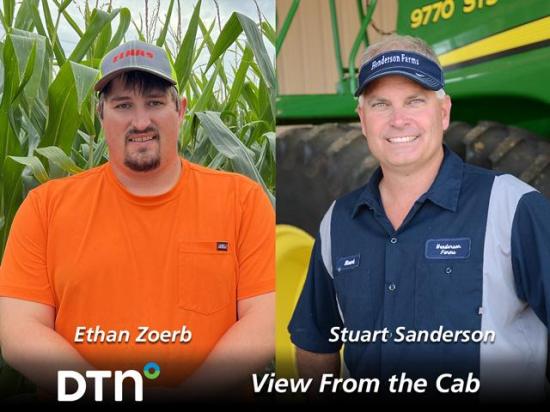 Extreme weather has kept DTN&#039;s View From the Cab farmers, Ethan Zoerb (Nebraska) and Stuart Sanderson (Alabama), on their toes this season. (DTN file photo)