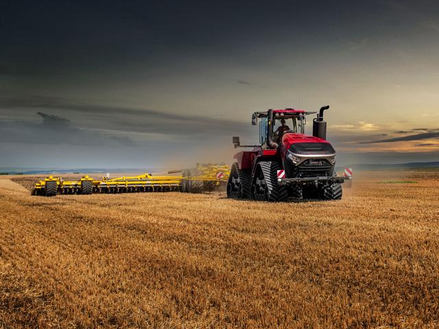 CNH reports decreased sales in 2024 for its Case IH and New Holland brands and forecasts more of the same this year. (Photo courtesy of Case IH)