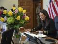 The U.S. Senate on Thursday voted to confirm Brooke Rollins as Agriculture secretary. Rollins becomes the second woman to hold the post. (Photo courtesy of USDA)