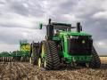 Deere&#039;s newest and largest 9RX models--710, 770 and 830 hp -- won an AE50 innovation award for its JD18 engine with exhaust-gas recirculation technology, eliminating the need for diesel exhaust fluid. (Photo courtesy of John Deere)