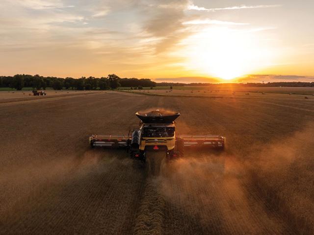 CNH brings high-speed connectivity to its Case IH, New Holland and STEYR brands in a deal with Starlink. (Photo courtesy of New Holland)