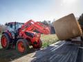 KIOTI Tractor is rolling out its largest tractors to date: the HX1302 (130 horsepower) and HX1402 (140 horsepower), shown here. Both tractors have semi-powershift transmissions and are powered by KIOTI four-cylinder water-cooled diesel engines, delivering up to 120 PTO horsepower. (Photo courtesy of KIOTI Tractor)