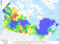 Wildfires are scattered throughout western and central Canada and the wildfire risk is high or extreme in parts of the southeast Canadian Prairies. (Canadian Wildland Fire Information System graphic)