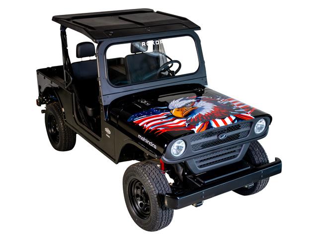 Manindra is announcing its 2025 Military Salute Giveaway, a nationwide initiative honoring the service of U.S. military personnel. One winner receives this special edition ROXOR. (DTN image courtesy of Mahindra Ag North America)