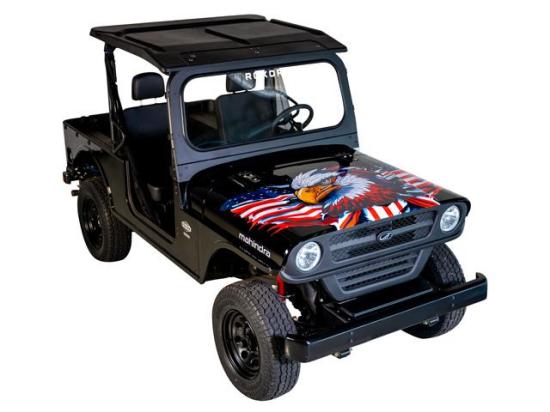 Manindra is announcing its 2025 Military Salute Giveaway, a nationwide initiative honoring the service of U.S. military personnel. One winner receives this special edition ROXOR. (DTN image courtesy of Mahindra Ag North America)