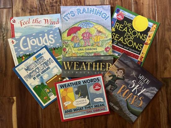Reading to children about weather helps explain the daily fluctuations of nature, why they happen and how they influence farm life. (DTN photo by Pamela Smith)