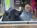 Many lessons are learned at county fairs. Youth learn responsibility when caring for their animals. (DTN/Progressive Farmer photo by Jennifer Carrico)