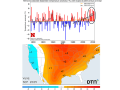Nebraska is an example of September temperatures showing a pronounced run of above-normal values compared with the 20th century average. That trend is forecast to continue across the central U.S. during September 2025 in DTN&#039;s monthly forecast array. (Graphics from NOAA/NCEI data, Nebraska State Climate Office and DTN)