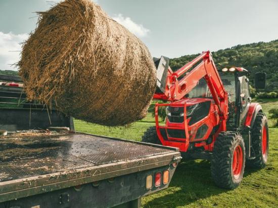 Tractor sales remained down overall in July. However, sales of under 100 hp tractors are showing some signs of new life. (Photo courtesy of KIOTI Tractor, a division of Daedong-USA Inc.)