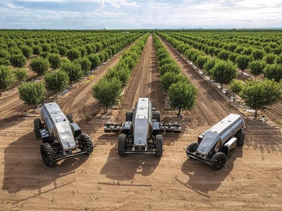 John Deere has purchased California-based GUSS Automation, an autonomous sprayer operating now in orchards and vineyards. (Photo courtesy of John Deere)