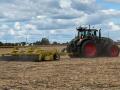 The Farm Progress Show was filled this year with new tractors and tractor technology. AGCO is extending its driverless retrofit grain cart autonomation, OutRun, to its Fendt 900 and for the first time, to tillage, both coming in 2026. (DTN photo by Dan Miller)

