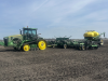The 2026 spring wheat crop is in the ground in Great Bend, North Dakota, while some farmers aren't as fortunate yet. (Photo courtesy of Chris Johnson)