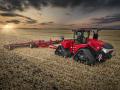 Sales in most tractor categories were down in February, but sales of the large, four-wheel-drive units were up slightly. (Photo courtesy of Case IH)