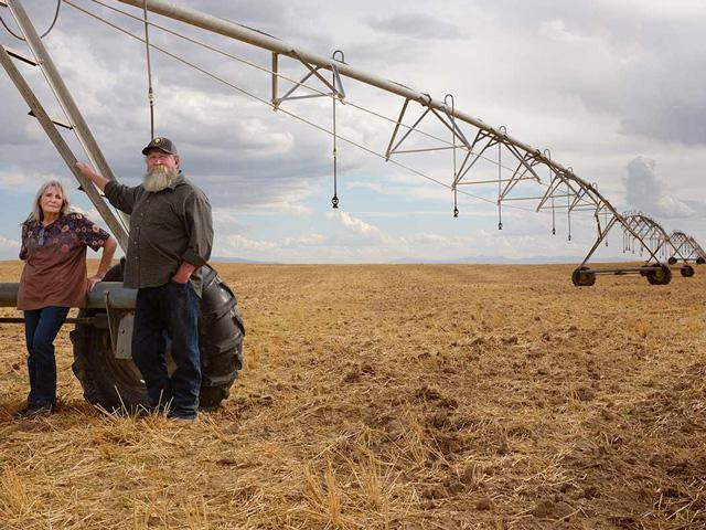 Idaho farmers Jerry and Valerie Bingham are seeking compensation from the state of Idaho, arguing their senior water rights were violated. (Photo courtesy of the Pacific Legal Foundation)