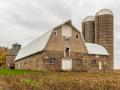Iowa Barn Foundation will host its annual Spring Barn Tour in June, showcasing 11 historical barns in Northeast Iowa. Pictured is the J.E. Entz barn in Waterloo built over 24 years from 1920-44. The barn is 100 feet long, 36 feet wide and 36 feet tall. (Photo courtesy of Dave Austin via Iowa Barn Foundation)