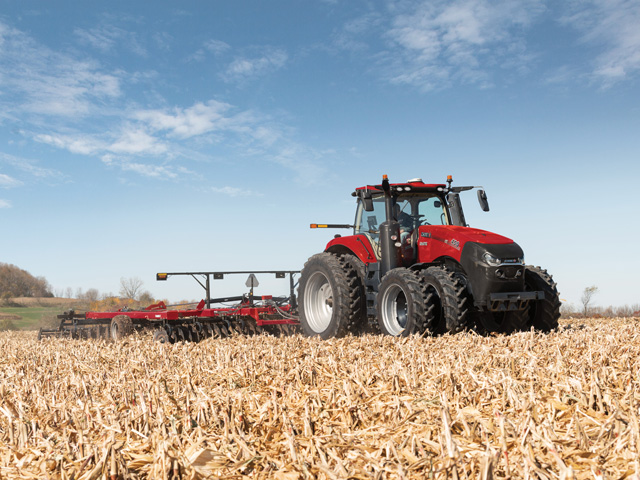 AFS Soil Command offers a prescription creation tool that allows managers to build files for variable depth or downforce on Case IH tillage tools. (DTN photo courtesy of Case-IH)
