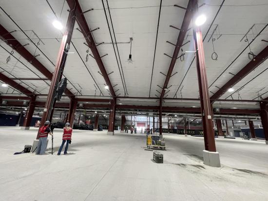 A recent tour for media showed the inside of the livestock barns at the American Royal's new facility in Kansas City, Kansas. (Photo courtesy of American Royal Association)