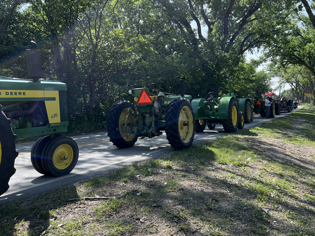 Don't worry about changing valuations of vintage iron; just go out and enjoy your machines. (DTN photo by Russ Quinn)