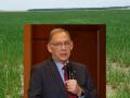 Sen. John Boozman, R-Ark., said a gathering of hundreds of farmers in northeast Arkansas this week to talk about financial challenges was a powerful image showing more support is needed to get through the crop year. Groups have warned nearly every cash crop in the state is a money loser. (DTN file photos of Boozman and an Arkansas rice field)