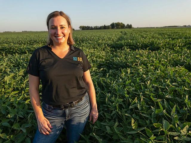Courtney Knupp recently took the helm as CEO of the United Soybean Board (USB), which works to increase demand and the value of soybeans nationwide. (Photo courtesy of USB)