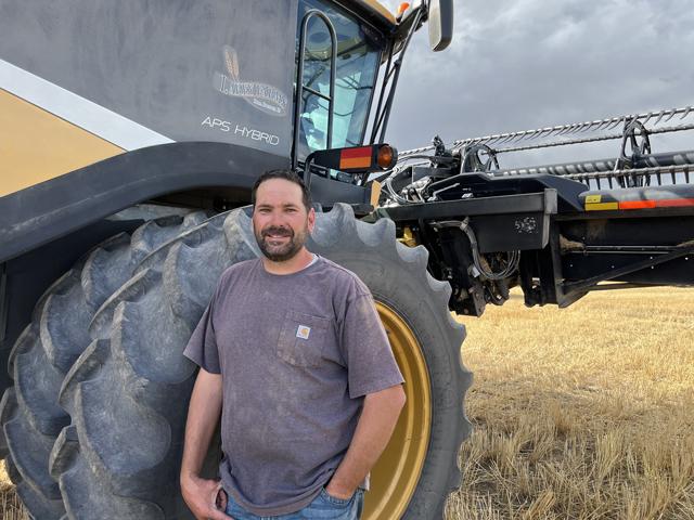 Harvest is complete for another season on Lakey Farms and now it is time for Dan Lakey to get back to all those paperwork chores. (DTN photo by Pamela Smith)
