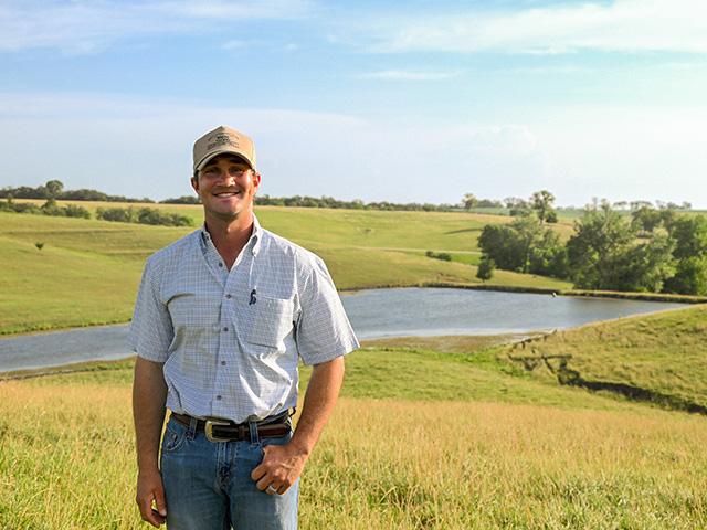 Western Iowa cattle producer Shayne Wiese utilizes the Conservation Reserve Program to help diversify his family's operation. (DTN/Progressive Farmer photo by Jennifer Carrico)