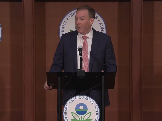 Lee Zeldin, administrator of the U.S. Environmental Protection Agency, introduced a new proposal on Monday to rewrite the definition of waters of the U.S. (DTN screenshot from EPA&#039;s YouTube channel)