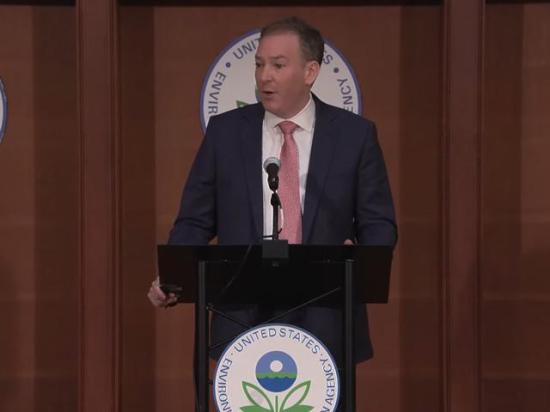 Lee Zeldin, administrator of the U.S. Environmental Protection Agency, introduced a new proposal on Monday to rewrite the definition of waters of the U.S. (DTN screenshot from EPA&#039;s YouTube channel)