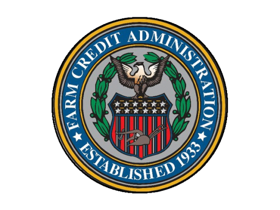 The Farm Credit Administration received the FCS Young, Beginning and Small Farmer Mission Performance report during its monthly meeting on Aug. 13. (Farm Credit Administration logo)