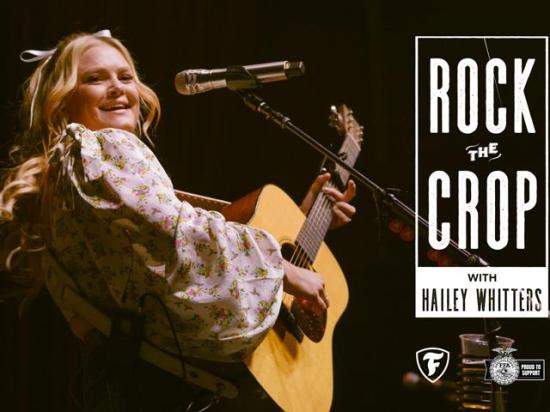 Firestone Ag has opened its third annual Rock the Crop Sweepstakes, inviting FFA chapters to submit an entry to win an on-farm concert by Nashville-based country artist Hailey Whitters. (Photo courtesy of Firestone Ag)