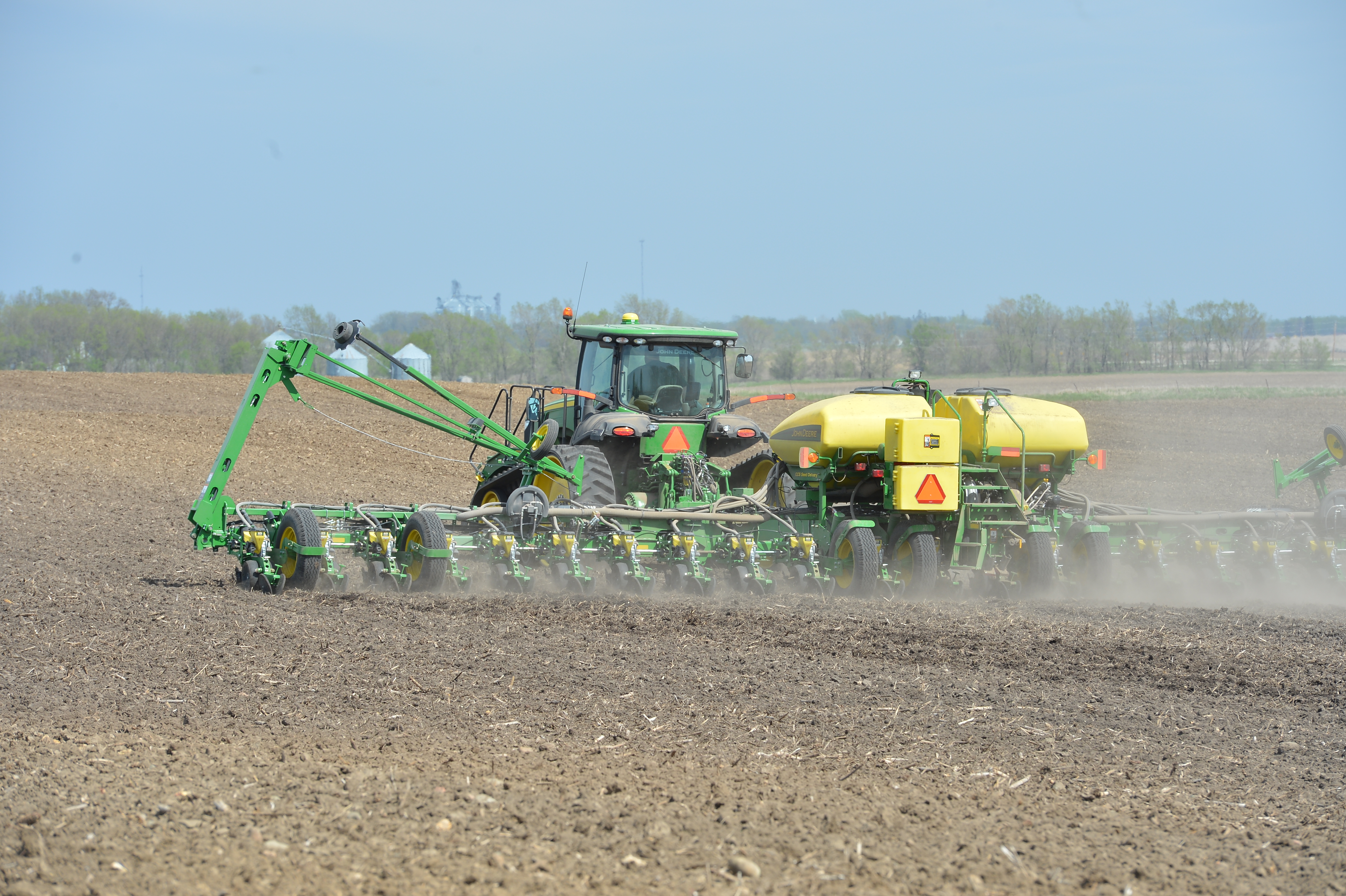 After years of deferring maintenance, farmers are investing in upgrading their planters this spring, which is leading to long days for those supplying the parts. (DTN/Progressive Farmer file photo by Bob Elbert)