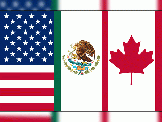 President Donald Trump, Mexican President Claudia Sheinbaum and Canadian Prime Minister Justin Trudeau agreed there would be no tariffs for at least one month after Mexico and Canada agreed to tighten border security and efforts to stop fentanyl. Mexico and Canada are the largest buyers of U.S. agricultural commodities. (DTN graphic)