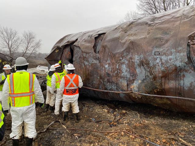 Since the Ohio rail derailment, federal and state governments have been introducing new safety rules along with new initiatives by the Federal Railroad Administration. (Photo courtesy of USDOT FRA)