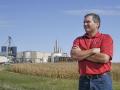An ethanol plant previously operated by Quad County Corn Processors in Galva, Iowa, has hit the auction block. Pictured is company CEO Delayne Johnson. (DTN file photo)
