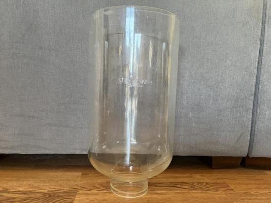 The only thing left of the author's grandparents' milking parlor on their dairy farm: a glass receiving jar. (DTN photo by Russ Quinn)