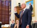 Glen Smith, U.S. Department of Agriculture Under Secretary for Rural Development, is sworn in during his Senate confirmation hearing. (Photo courtesy of Sen. Joni Ernst's office)