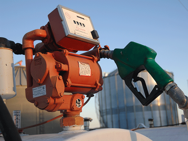 A recent DTN survey shows that most agricultural producers are concerned about high diesel affecting their operations' profitability. (DTN file photo)
