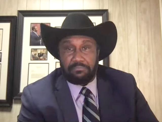 John Boyd Jr., president of the National Black Farmers Association, testifies to Congress through a livestream in 2021. Boyd is now a plaintiff in a class-action lawsuit against the federal government over a USDA debt repayment program that Congress has revoked and replaced. (DTN file photo from livestream)