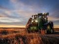 Sales of four-wheel-drive tractors were down 41.2% in February compared to February 2024. (Photo courtesy of John Deere)