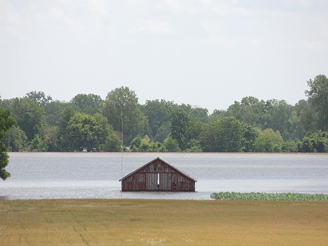 USDA and other federal agencies are encouraging farmers and livestock producers affected by floods and other destruction from Hurricane Helene to apply for aid. Members of Congress also want a disaster package for farmers. (DTN file photo by Jim Patrico) 
