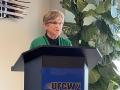 Kansas Gov. Laura Kelly, a Democrat, apologized to community leaders and meatpacking workers in Dodge City, Kansas, on Monday after a federal immigration enforcement sweep last month put the community's large immigrant population on edge. The enforcement action also disrupted one of the biggest beef-meatpacking regions in the country. (DTN photo by Chris Clayton)