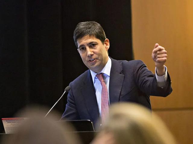 Long-time inflation hawk Kevin Warsh has been nominated to chair the Federal Reserve Board by a president who demands big interest rate cuts. (Photo courtesy of Fox Business)