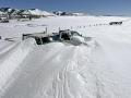 Dan Lakey of Soda Springs, Idaho, was supposed to pick up chemical totes last Friday, but his flatbed pickups were still buried in several feet of snow. (Photo courtesy of Dan Lakey)