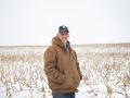 Lance Lillibridge, a farmer in central Iowa, said it is difficult to pencil out fertilizer costs for a 2023 crop. Right now, he can&#039;t even lock in a price for spring fertilizer. (Photo by Emily Kestel, Investigate Midwest)