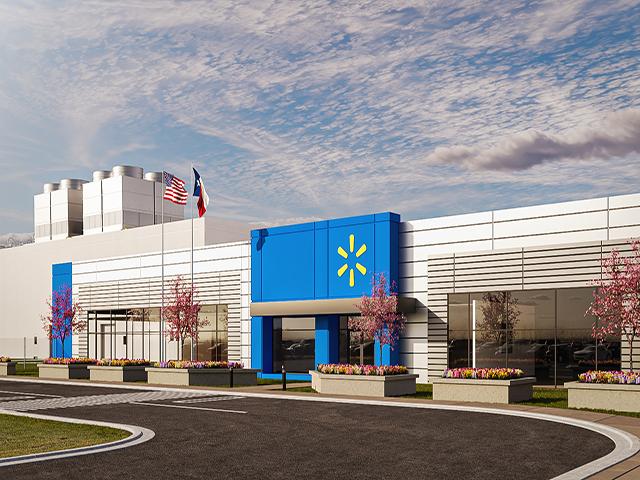 Walmart announced plans Thursday to build a new milk processing facility in Robinson, Texas. The facility, which should open in 2026, will service as many as 750 Walmart stores with milk under the company&#039;s own brand label. (Photo courtesy of Walmart)