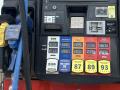 A gas pump in Ohio sells E15 gasoline, but legislative text to pass its year-round sales has not been seen in the Senate yet. (DTN photo by Jake Zajkowski)