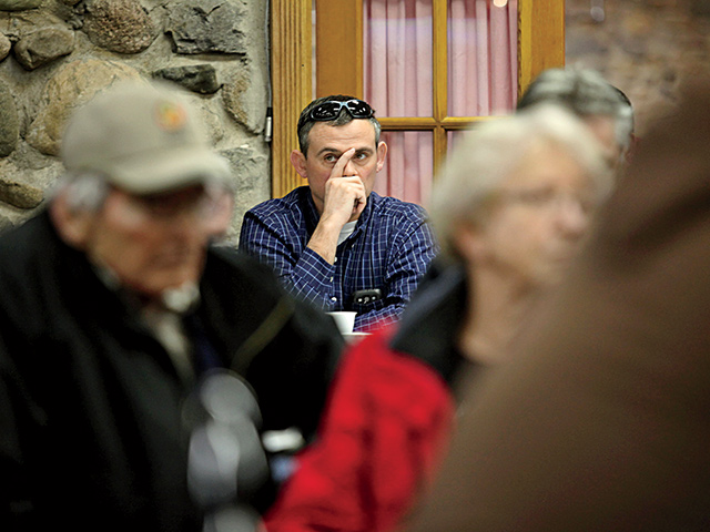 Michigan farmer Michael Stamp is scheduled to stand trial on charges including crop insurance fraud on Oct. 6, 2020. (Photo by Mike Bugnaski/Kalamazoo Gazette/Mlive Media Group)