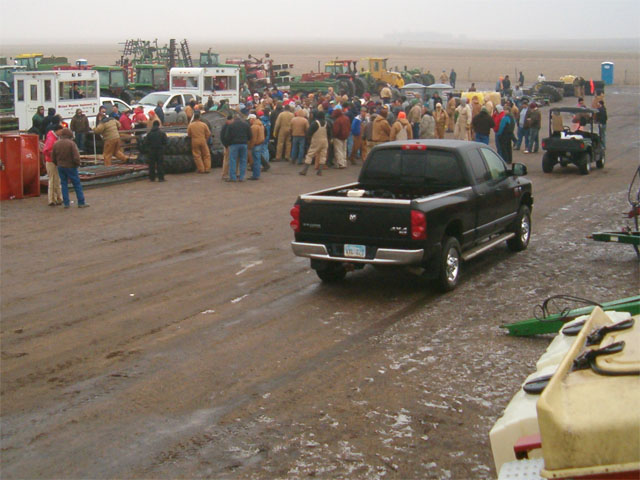 An outright auction of farm equipment can often trigger 40% taxes on retiring farmers, so consider methods that spread out the tax hit over a decade or more. (DTN file photo)