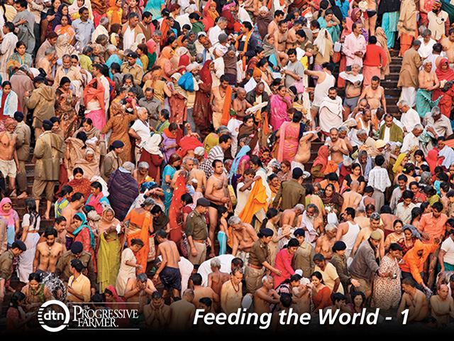 Can agriculture boost food production by 70% over the next 40 years to satisfy the world&#039;s appetite? (Photo by Photononstop/Getty Images)