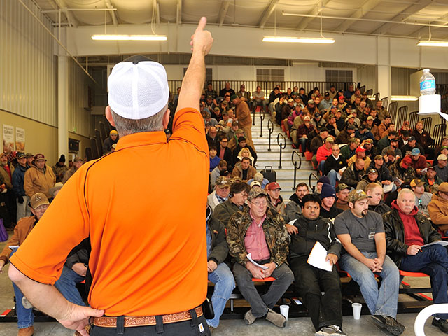Winter machinery auctions are starting to heat up. How many there will be is anyone's guess, as is how auctions will affect prices. (DTN/The Progressive Farmer photo by Jim Patrico)